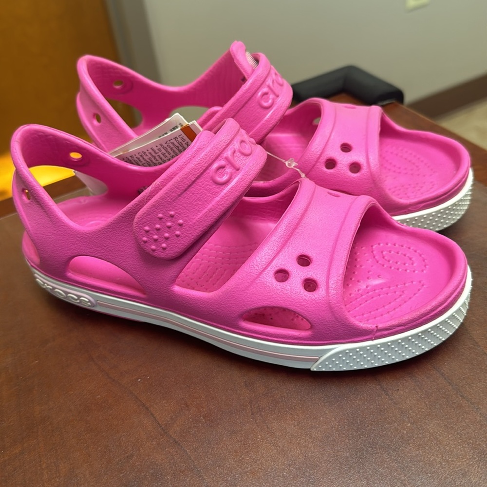 Crocs Pink Sandals - Picture 2 of 6
